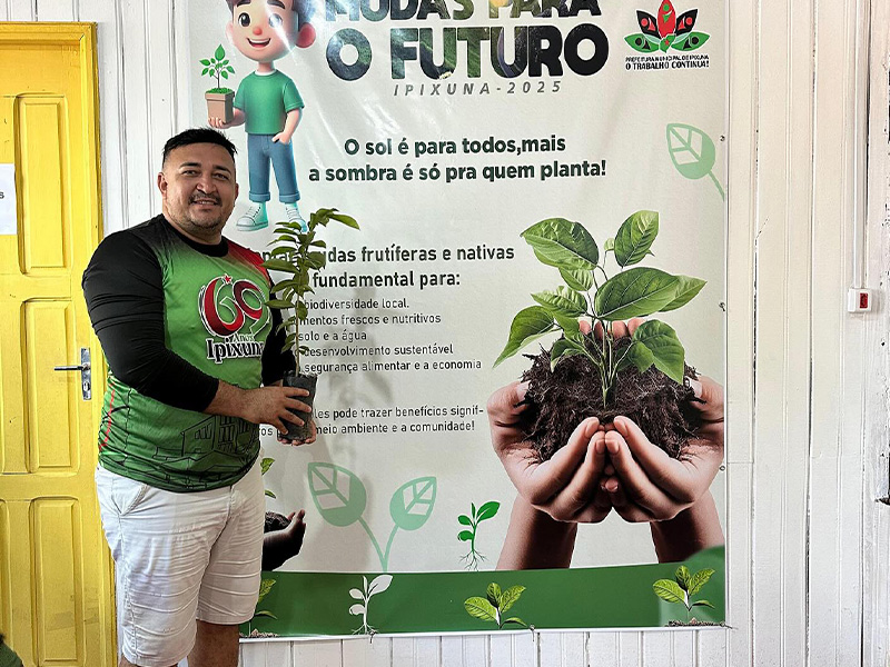 SEMPA lança campanha “Mudas para o Futuro” para incentivar a agricultura familiar